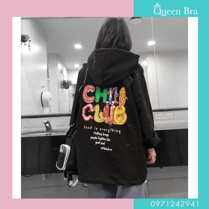 Áo Hoodie Chili Club VER03   𝑭𝑹𝑬𝑬 𝑺𝑯𝑰𝑷  Áo khoác nỉ Unisex form rộng phong cách Ulzzang