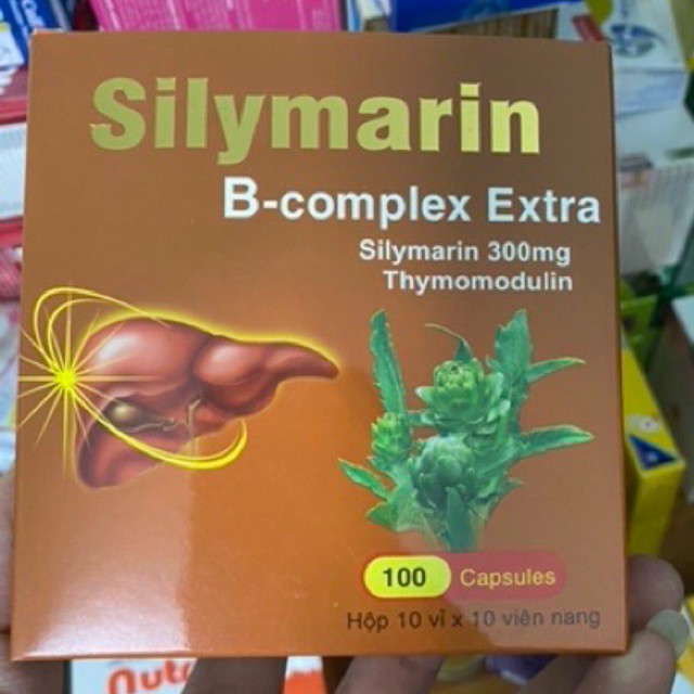 [CHÍNH HÃNG] VIÊN UỐNG BỔ GAN SILYMARIN B-COMPLEX EXTRA - HỘP 100V