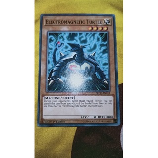 Tên thẻ bài yugioh: Electromagnetic Turtle - SDSH-EN019 - Common 1st Edition