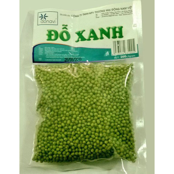 đỗ xanh / đậu xanh làm giá đỗ 500gr