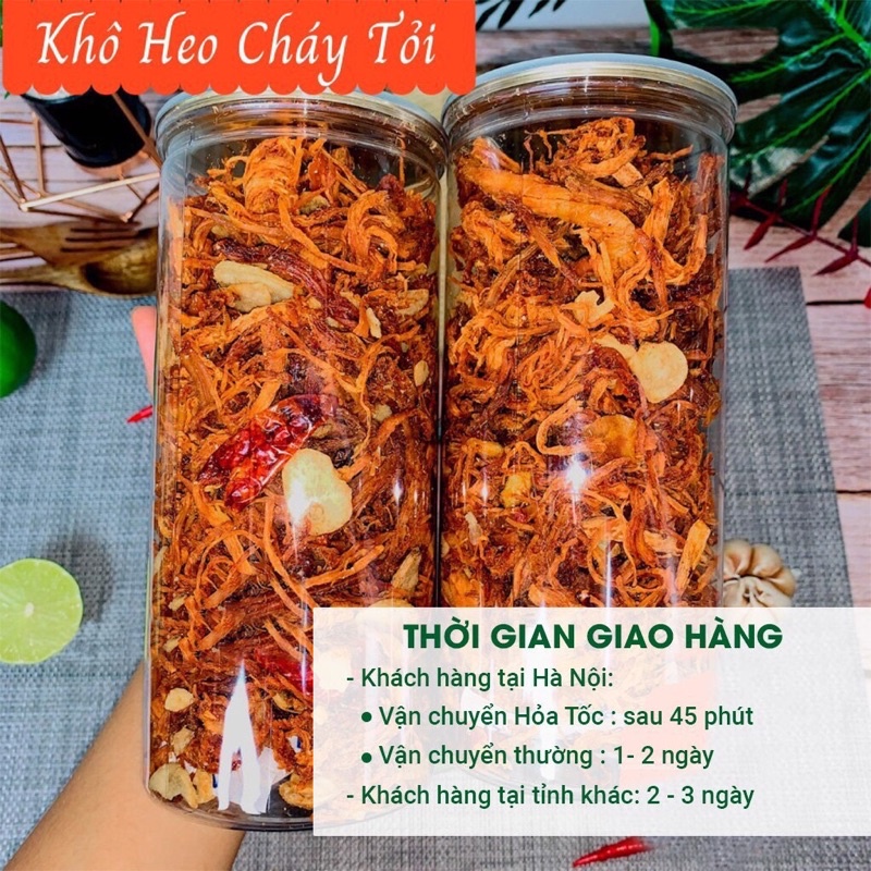 Khô Heo Cháy Tỏi 200G - 300G - Tiệm ăn văt YUM YUM - Ngon nhức cái nách, nhức cái nách