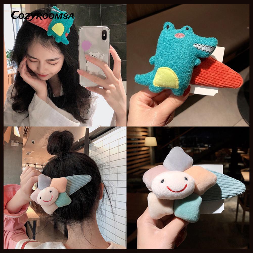 Kẹp Tóc Hình Trái Cây Nhiều Màu Dễ Thương Cho Nữ