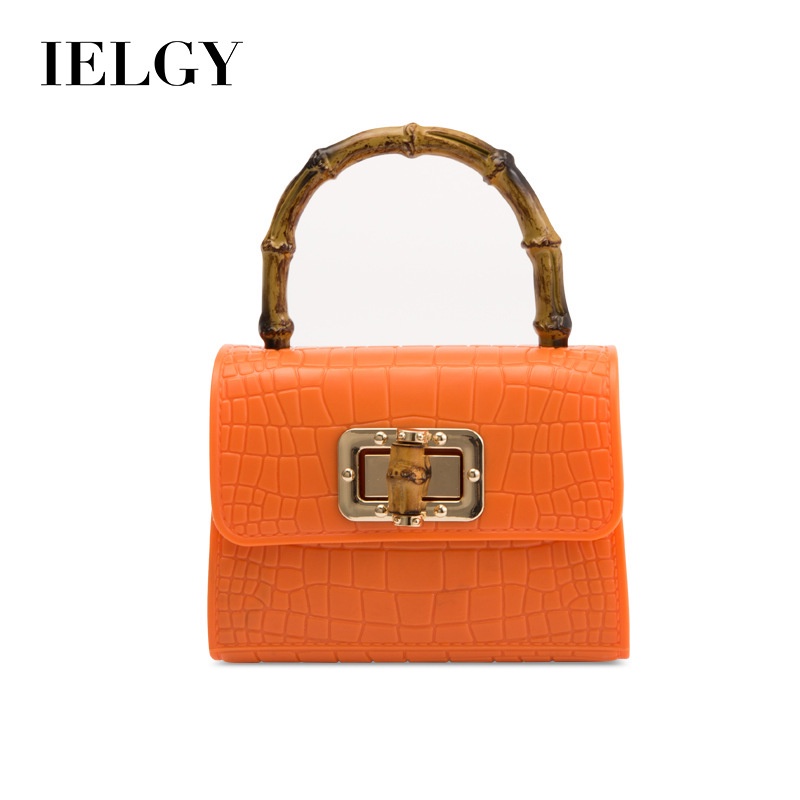 Túi Đeo Chéo Vai Dáng Vuông Bằng Tre Phong Cách Hàn Quốc Thời Trang Cho Nữ