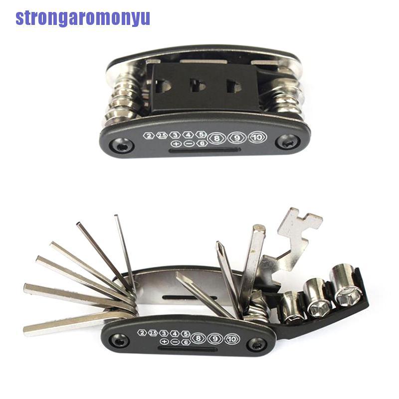 Bộ Dụng Cụ Cơ Khí Xe Đạp Mini Đa Năng 16 Trong 1