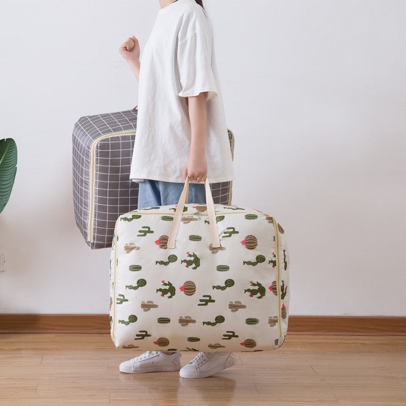 Túi Đựng Quần Áo Bằng Vải Oxford Sức Chứa Lớn Siêu Bền Tiện Dụng Cho Học Sinh