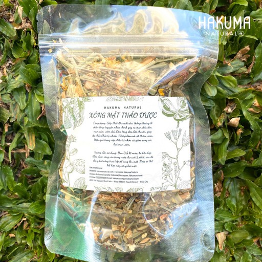 Xông Mặt Thảo Dược Thải Độc Trị Mụn Se Khít Lỗ Chân Lông Và Làm Mờ Vết Thâm Hakuma | BigBuy360 - bigbuy360.vn