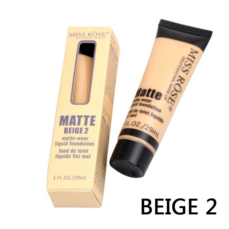 Tuýp kem nền dạng lỏng Miss Rose che khuyết điểm dưỡng ẩm | BigBuy360 - bigbuy360.vn