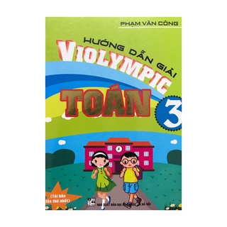 Sách  - Hướng dẫn giải Violympic Toán lớp 3 + Bán kèm 1 bút chì