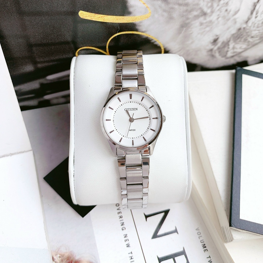 Đồng hồ nữ dây thép Citizen ER0201-56A