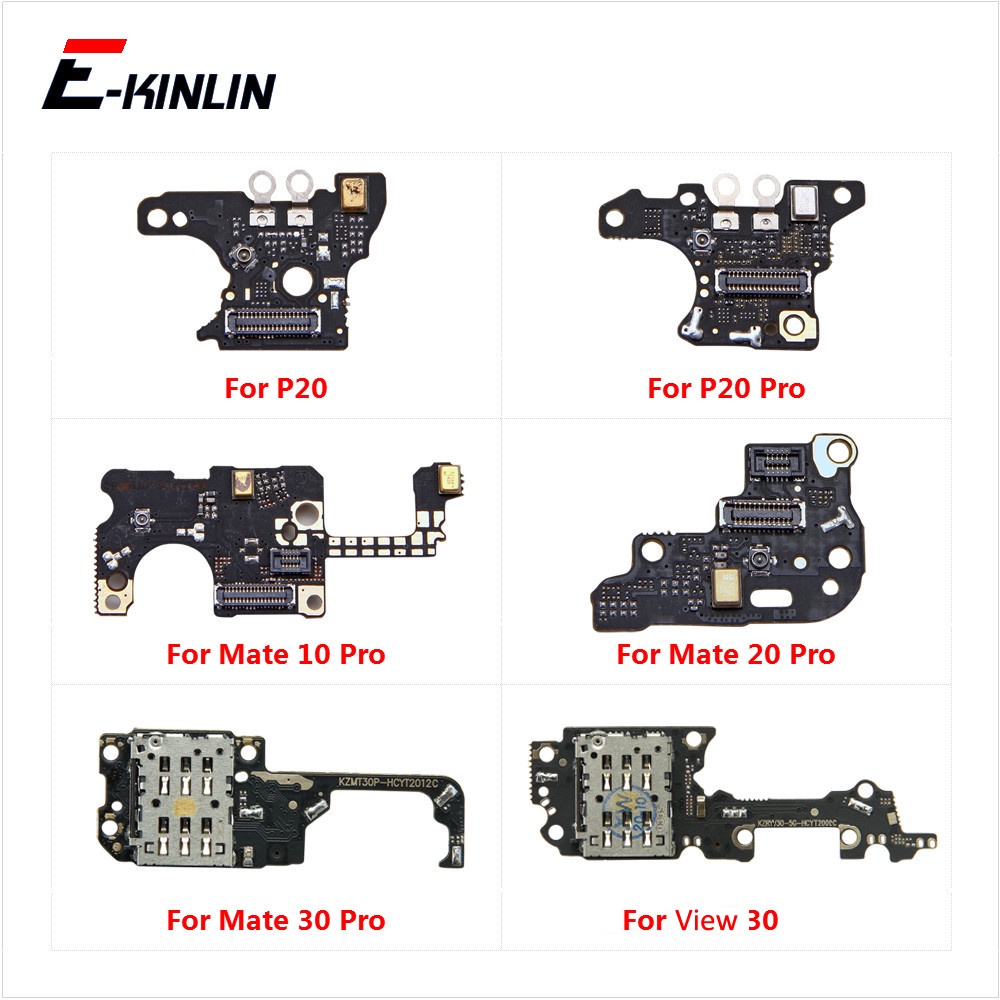 Cáp Flex Đọc Thẻ SIM Cho HuaWei View 30 P30 P20 Mate 30 10 20 Pro