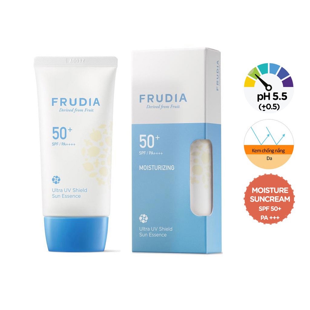 Tinh Chất Chống Nắng Frudia Dưỡng Ẩm Ngăn Ngừa Tia Uv Frudia Ultra Uv Shield Sun Essence  50g - KL009