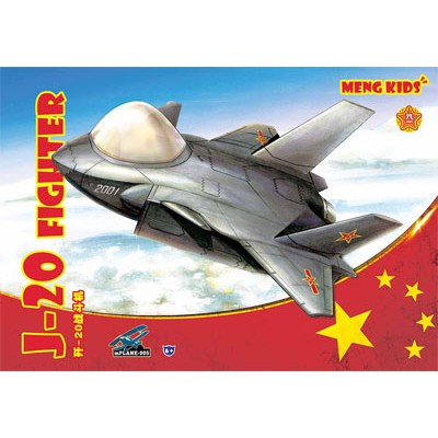 Lắp ráp mô hình nhựa EGG PLANE (Máy bay EGG) J20 Fighter