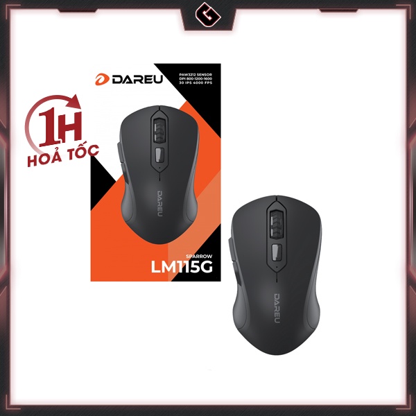 Chuột Không Dây DAREU LM115G - Hàng Chính Hãng | BigBuy360 - bigbuy360.vn