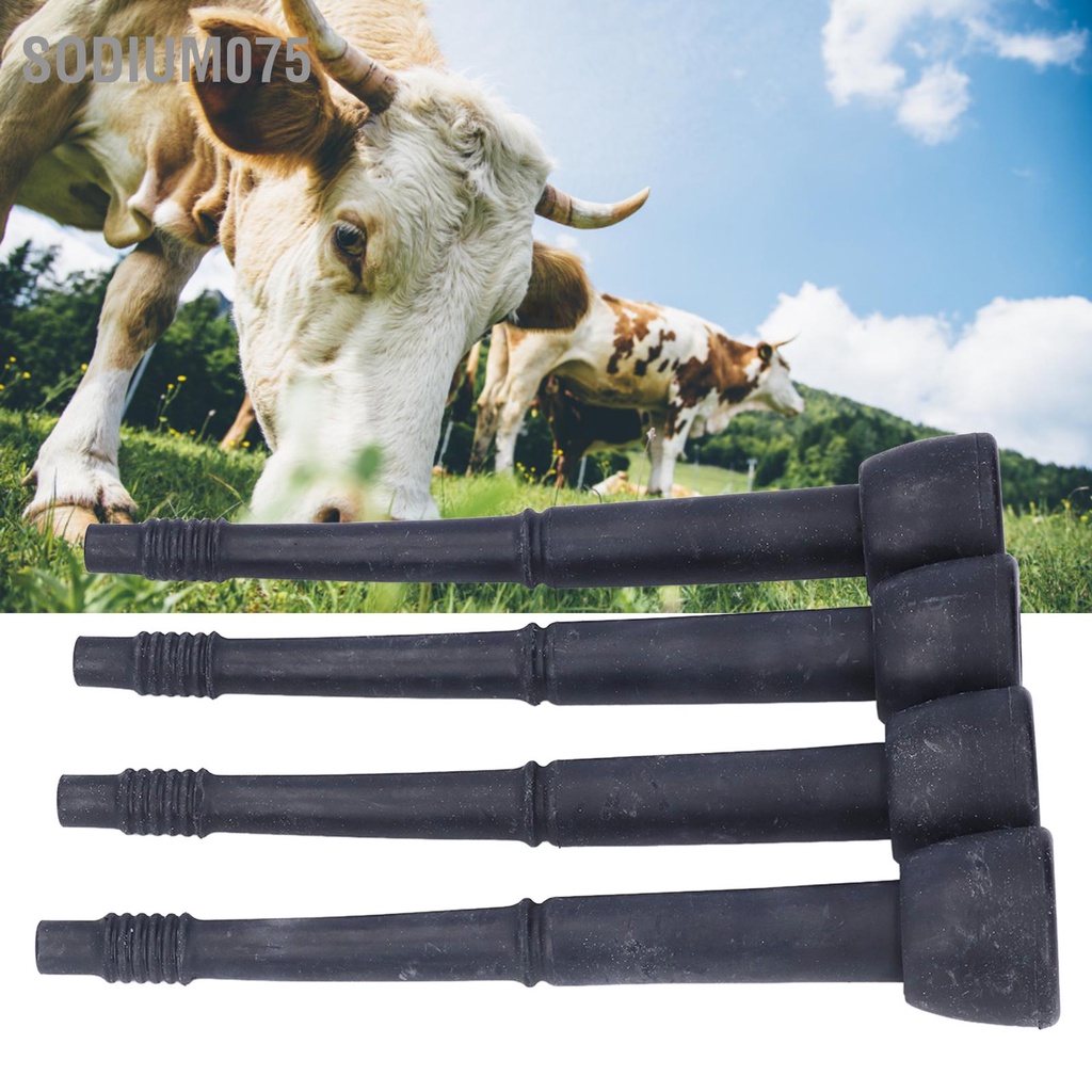 Có thể bán buôn 4PCS Lớp lót sữa silicone Máy vắt vô hại Teat Cup Phụ kiện trang trại Sodium075 Hàng giao ngay