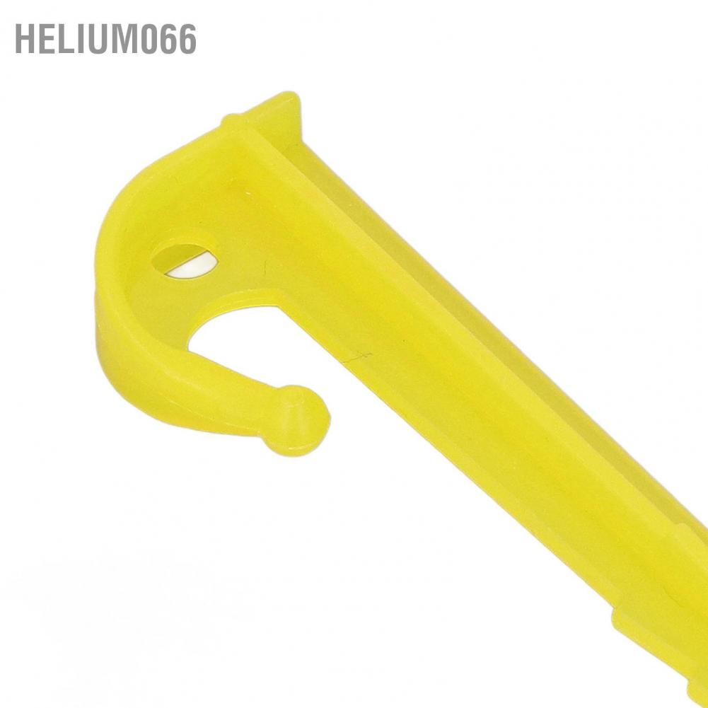Helium066 50 chiếc Lều nhựa Chốt 5.5in Cọc cát răng cưa Độ bền cao ABS ngoài trời Bãi biển Spike đinh để cắm trại bạt