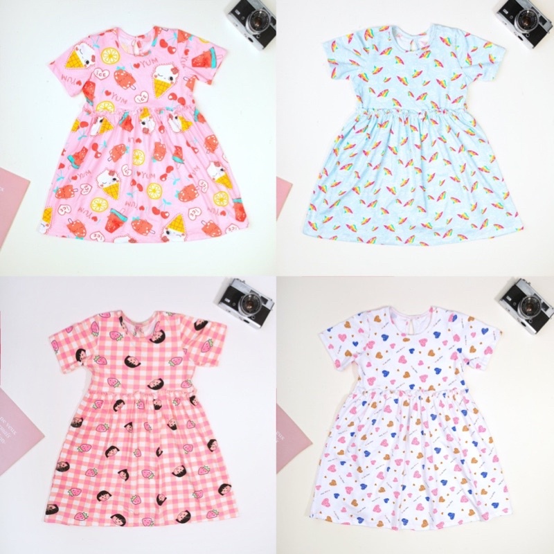 SALE váy ctoton bé gái litle me co giãn 4 chiều mềm sz9-11kg