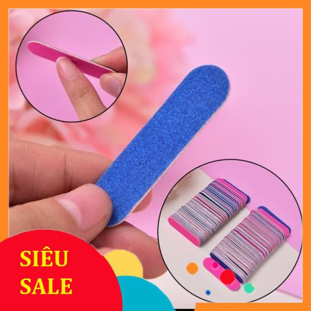 Cây Dũa Móng Tay, Móng Chân/ Thanh Giũa Móng Tay Mini 2 màu
