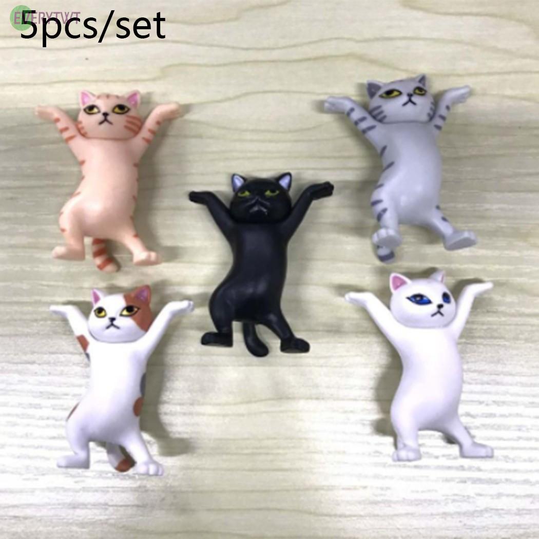 Bộ 5 Búp Bê Mèo Con Dễ Thương 5.3-5.56cm