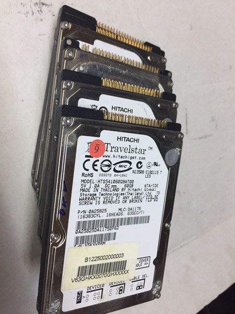 Ổ Cứng Hdd Laptop 20-30G chuẩn ATA cũ