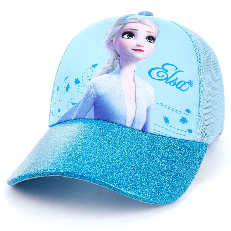 ♛Mũ Lưỡi Trai Họa Tiết Hoạt Hình Disney Dễ Thương Thời Trang Xuân Thu Cho Bé Gái