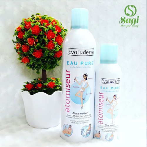 Xịt Khoáng Cung Cấp Nước Evoluderm Pháp