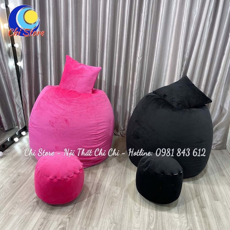 Ghế Lười Cỡ Lớn Cho Người Lớn Và Trẻ Em, Sofa Bệt Hạt Xốp, Ghế Lười Hình Thú Dày Đẹp SẴN HÀNG
