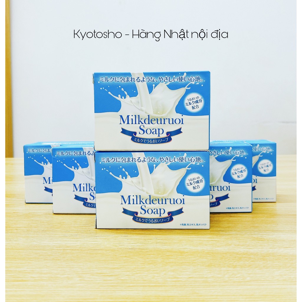 Xà bông tắm sữa 135g - Hàng nội địa Nhật