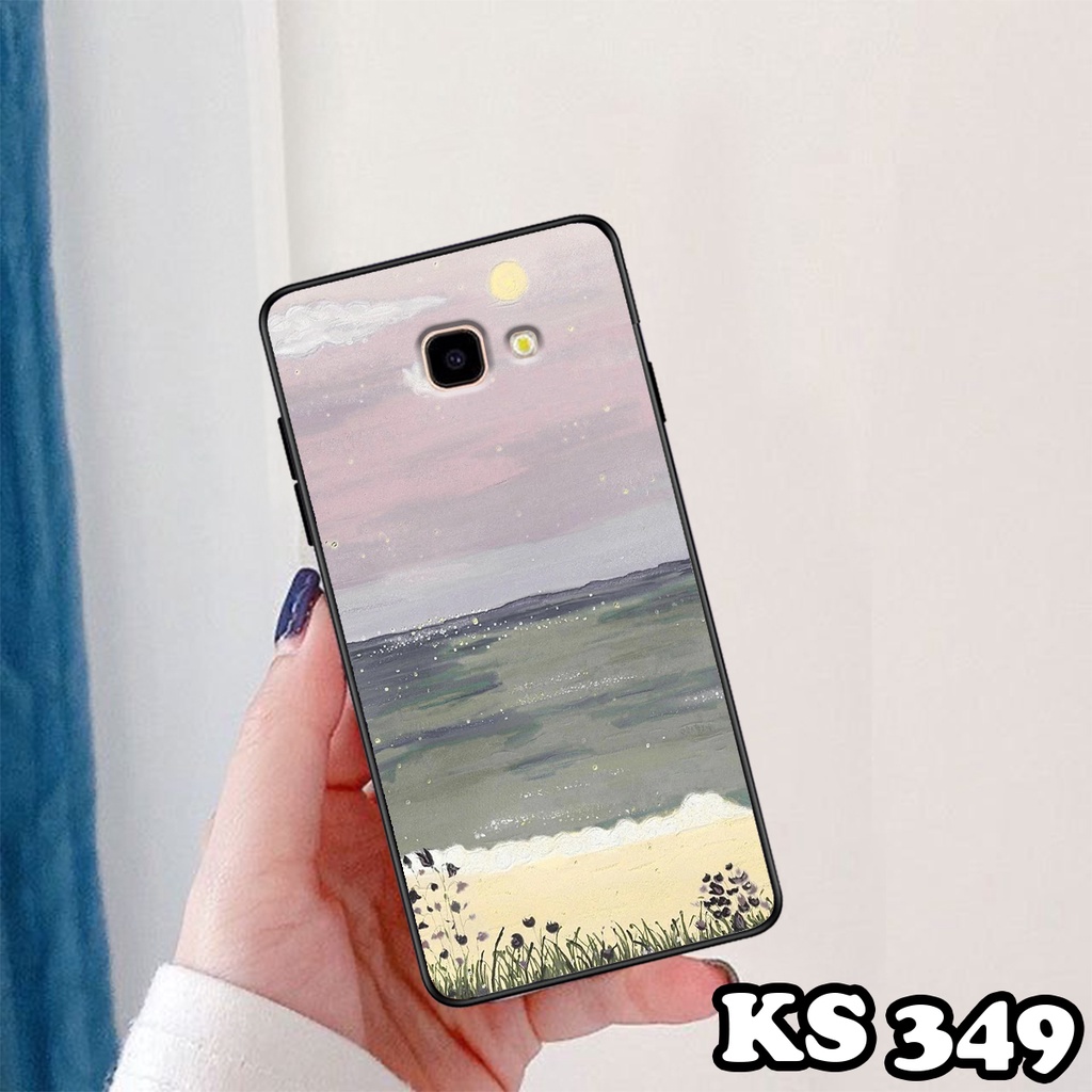 Ốp lưng Samsung J4 - Samsung J4 Plus - Samsung J4 Core - Ốp in hình Cánh đồng hoa - Chất liệu TPU siêu bền
