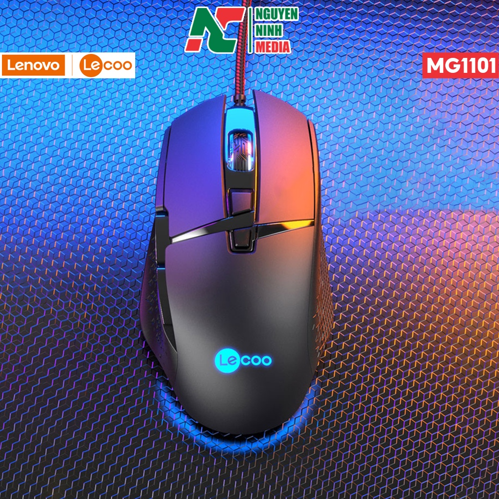 Chuột Gaming Có Dây Lenovo Lecoo MG1101 - Hàng Chính Hãng