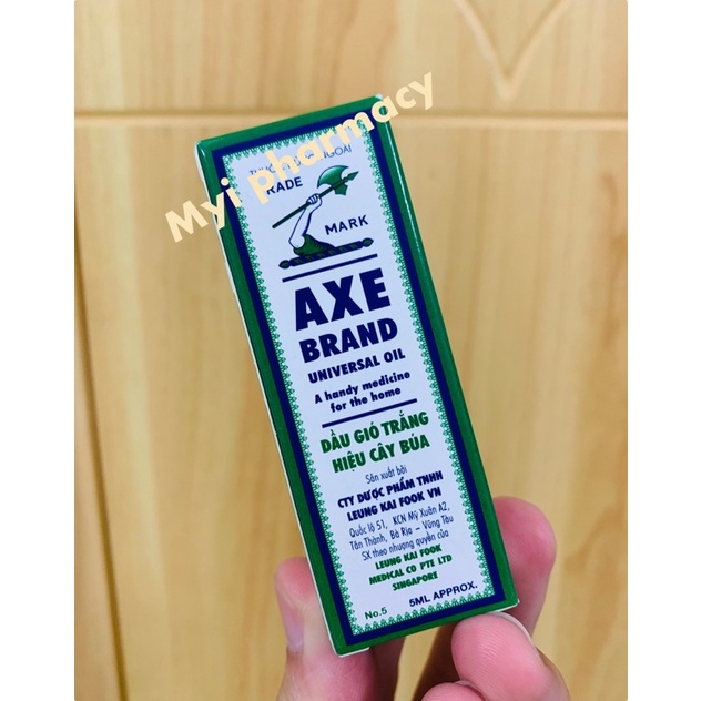 Dầu gió Trắng hiệu Cây Búa 5ml - AXE BRAND . Hàng chính hãng