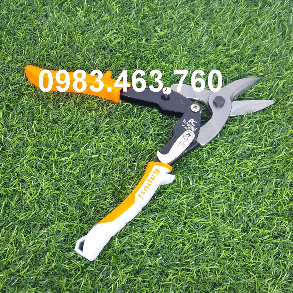 KÉO  CẮT TÔN KAPUSI MỎ THẲNG 10 INCH