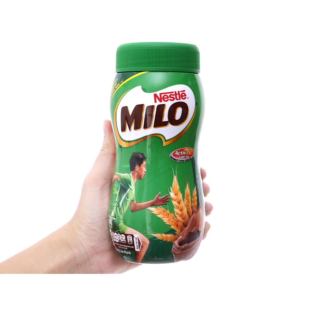 Thức Uống Lúa Mạch Nestle' Milo Active-Go Lọ 400g