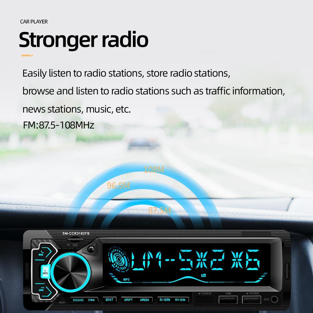 Máy Nghe Nhạc MP3 / FM / USB / AUX Rảnh Tay Cho Xe Hơi
