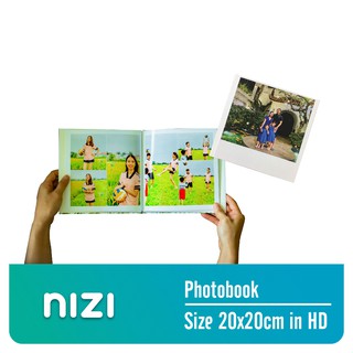 EVoucher-Nizi In Photobook Size 20x20 (cm) in HD- In trên ứng dụng Nizi