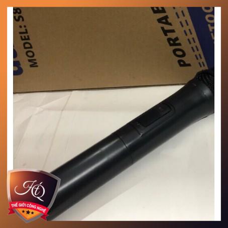 Micro loa daile s8 q8 a061 ( mic cầm tay cho pin là sài s8). tần số 261.8 sử dụng loa kéo