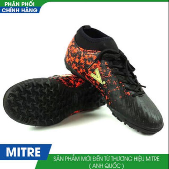 Giày đá bóng Động lực Mitre 170501 ( Đen - cam ) thumbnail
