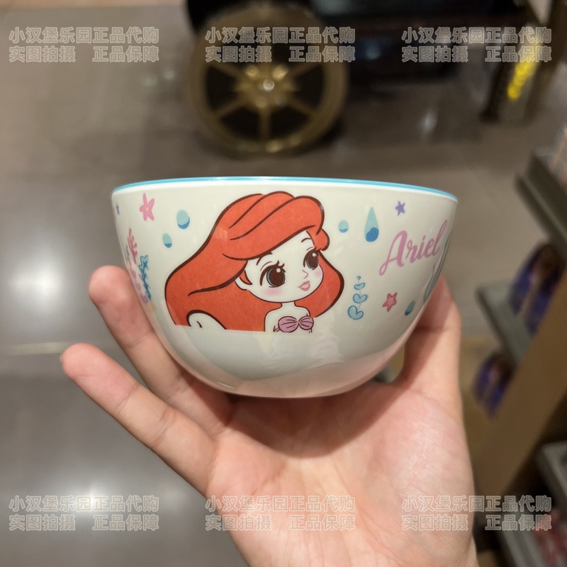 Đĩa Ăn Cơm Nhỏ Bằng Nhựa resin Hình disney disney elsa mickey stitch Công Chúa Dễ Thương Cho Trẻ Em