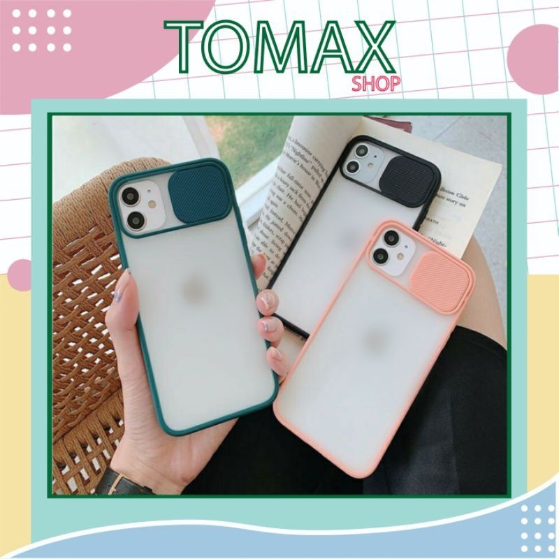 Ốp Iphone Che Camera Trơn Nhiều Màu Các Dòng Iphone 7/7plus/8/8plus/x/xr/xs/11/12/pro/max/plus/promax [Tomax Shop]