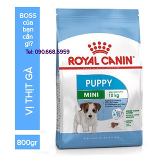 Thức ăn cho chó con Royal Canin Mini Junior - Canin Mini Puppy 800g