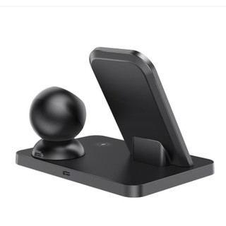 💎💎SẠC💎💎Đế sạc không dây Hoco CW33 sạc nhanh 15w , sạc cùng lúc nhiều thiết bị điện thoại , Đồng Hồ , Tai Nghe