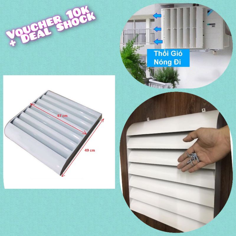 Chuyển Hướng Gió Cục Nóng Điều Hòa Song Tâm Được Làm Từ Thép Không Bong Tróc, Bền Bỉ Trước Tác Động Của Môi Trường