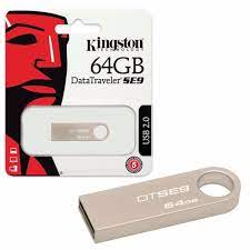 USB Kingston 64Gb/32Gb/16Gb/8Gb/4Gb/2Gb USB 2.0 3.0 SE 9 chống nước thiết kế nhỏ gọn Bảo hành 12 tháng