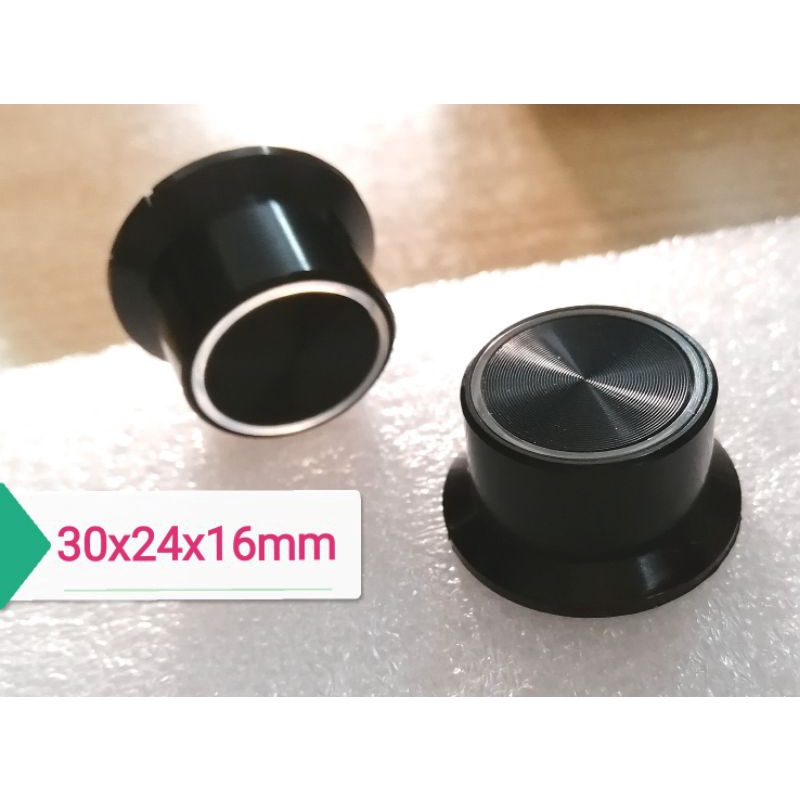 Núm nhựa xuyên quang núm volume núm chụp Biến trở âm ly phi 30mm