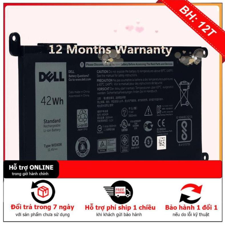 BH12TH ⚡️ Pin laptop Dell Vostro 5468, P75G, P75G001 loại tốt