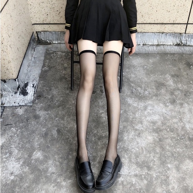 Vớ nhung cổ cao 10D thời trang gợi cảm cho nữ