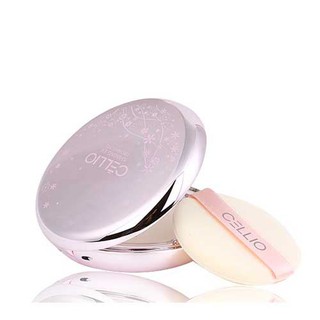 Auth 100% Phấn Phủ Cellio Shining Ex Twoway Cake-cosmetic999