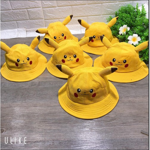 Mũ PIKACHU cho bé TRAI/GÁI hàng loại đẹp