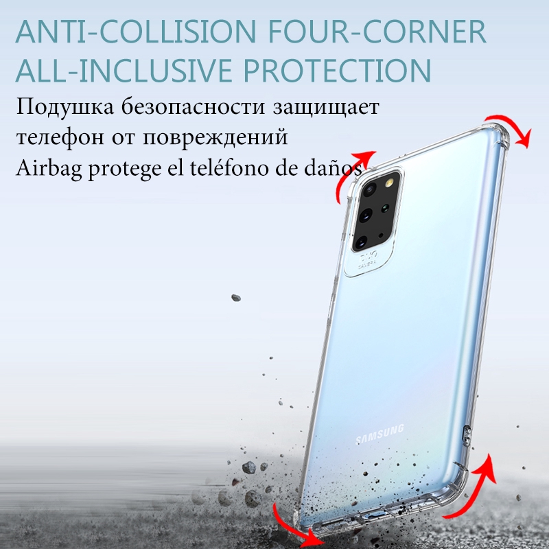 Ốp điện thoại chống sốc cho Samsung Galaxy S20 S21 Ultra S10 S10e S9 S8 Note 10 9 8 Plus Lite