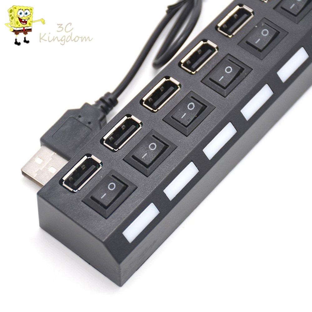 ☆Pro☆ USB 3.0 HUB 2.0 HUB Multi USB Splitter 4/7 Port Expander Multiple USB 3 Hab