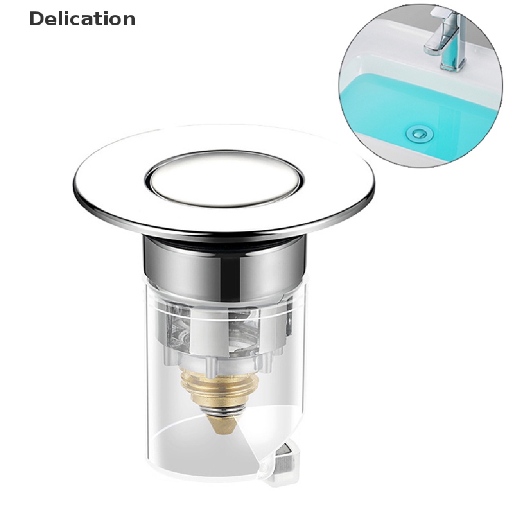 [Delication] Nút Chặn Lỗ Thoát Nước Bồn Rửa Mặt Dạng Nhấn Hàng Tốt